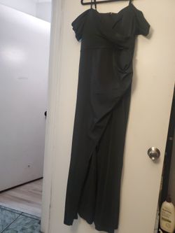 Long black dress