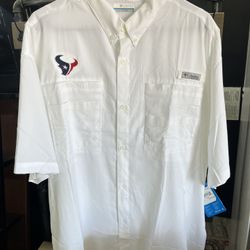 Houston Texans Columbia shirt XL