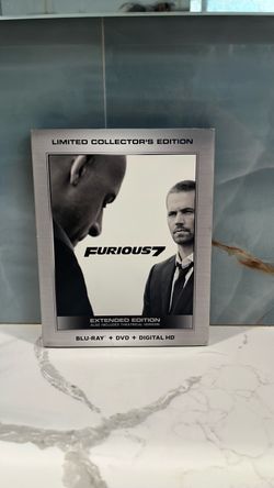 Furious 7 Limited Collector's Edition movie