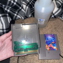 *Cleaned* NES Tetris cartridge (Tested ✅)
