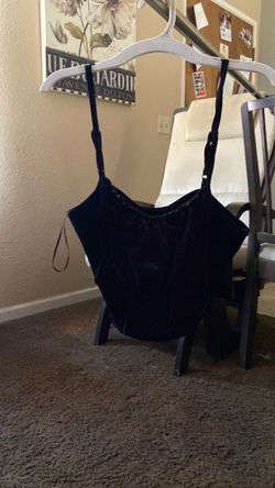 Black Satin Cami Crop Top