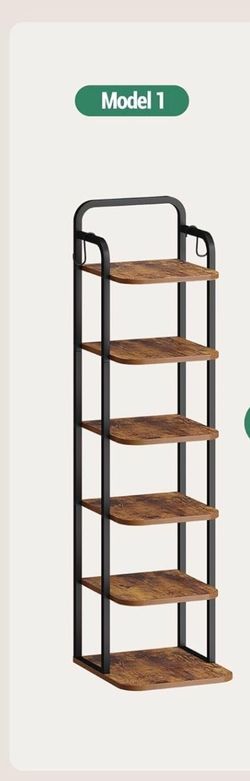 Hzuaneri 6 Tiers Vertical Shoe Rack