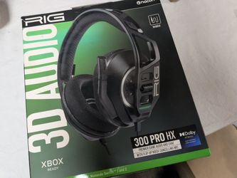 Gaming Headset Wired Chat Audio for Xbox Switch Playstation RIG 300 PRO HX