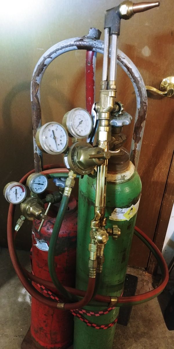 oxy-acetylene-victor-torch-set-up-for-sale-in-mill-creek-wa-offerup