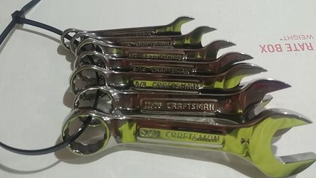 USA Craftsman Stubby wrench set 7 pc