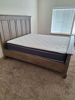 King Headboard frame! Mattress not included