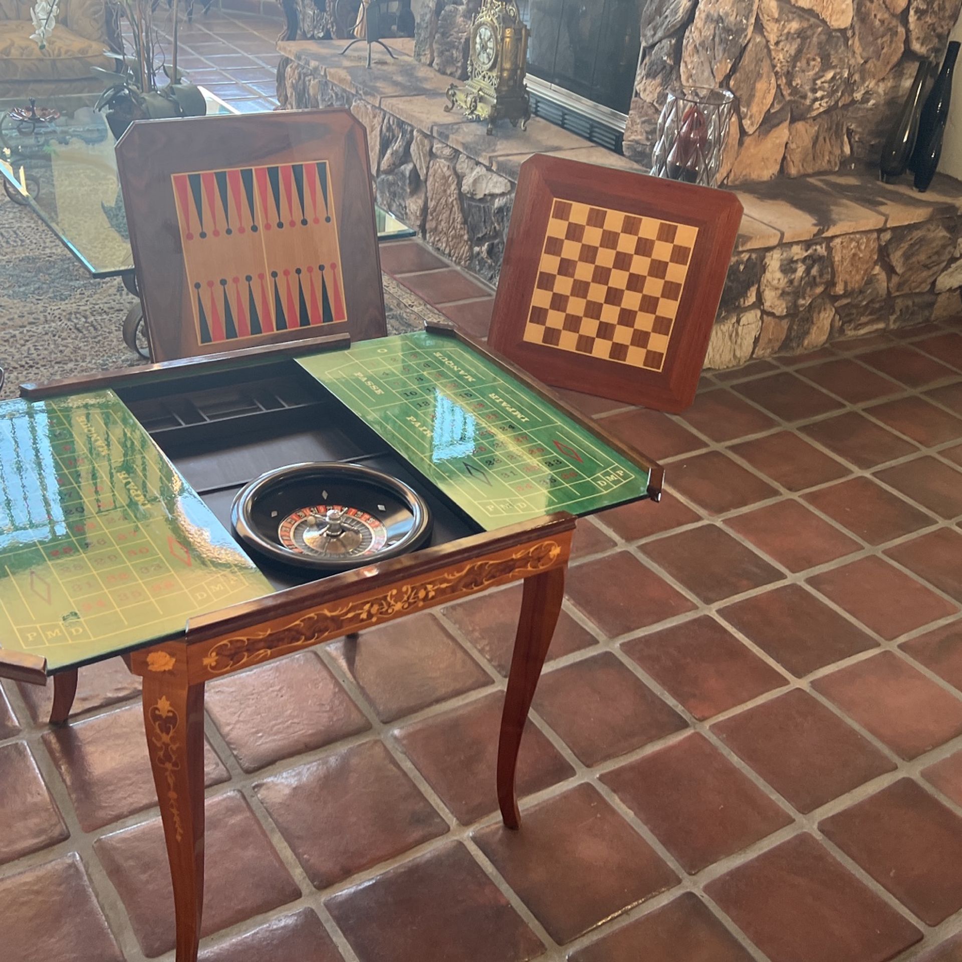 Antique Gaming Table 