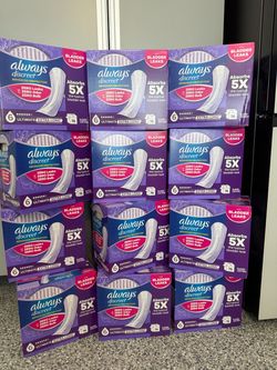 Always Discreet Advanced Protection Incontinence Pads, women pads Ultimate Extra Long, 76-count