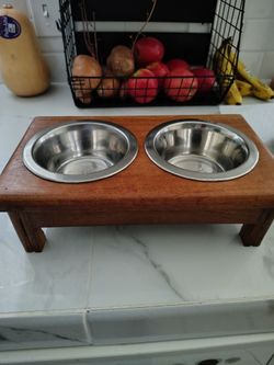 Pet Bowl (Wood)