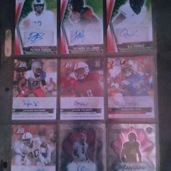 57 Autographed Sports Cards