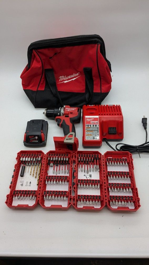 Milwaukee (3601-20 M18 Compact Brushless 1/2" Drill/Driver (New)