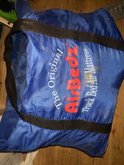 Truck tent and air bed for truck