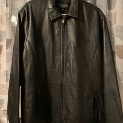 Ladies Leather Jacket Size XXL