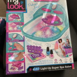 Crazart 6 in 1 light up super spa salon