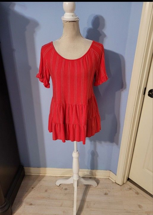Above & Beyond Medium Womens Blouse