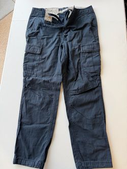 Men's Navy Blue Cargo Pants - Aeropostale