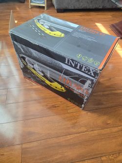 NEW in box inflatable 2 person Kayak intex explorer boat water raft river lake must see!