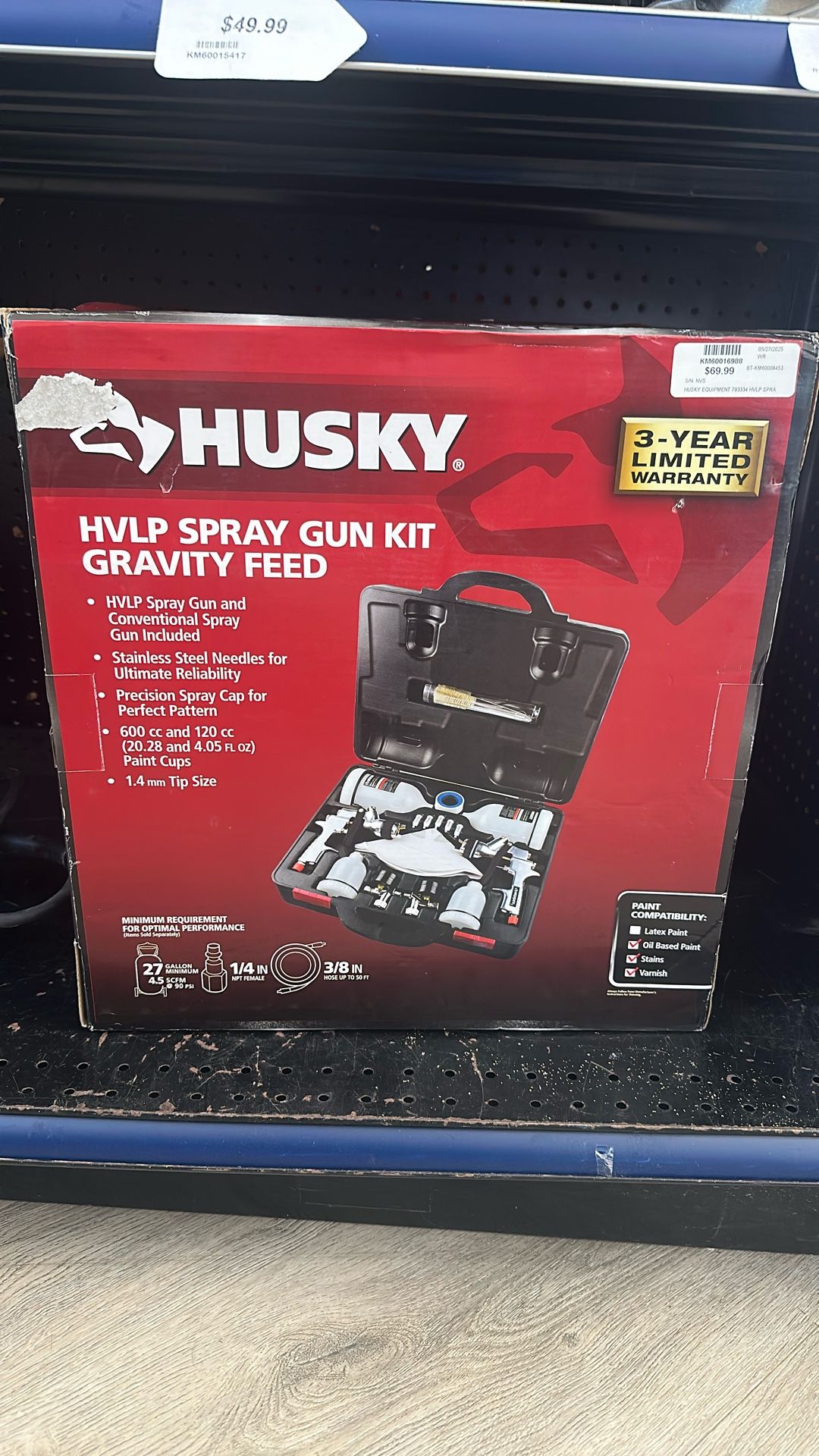 Husky Spray Gun Kit