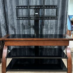 65 Inch TV Stand With Swivel Mount