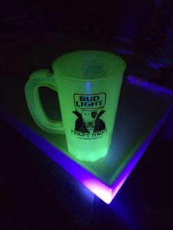 Fright night glow in the dark bud light