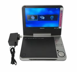 Philips PB9001/37 Portable Blu-Ray DVD Player with Power Supply - Working