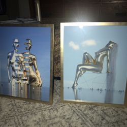 16x20 Gold Brass 3D Art Prints & Frames