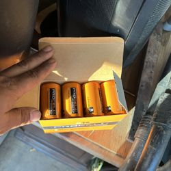 D12 Duracell pro cell Batteries