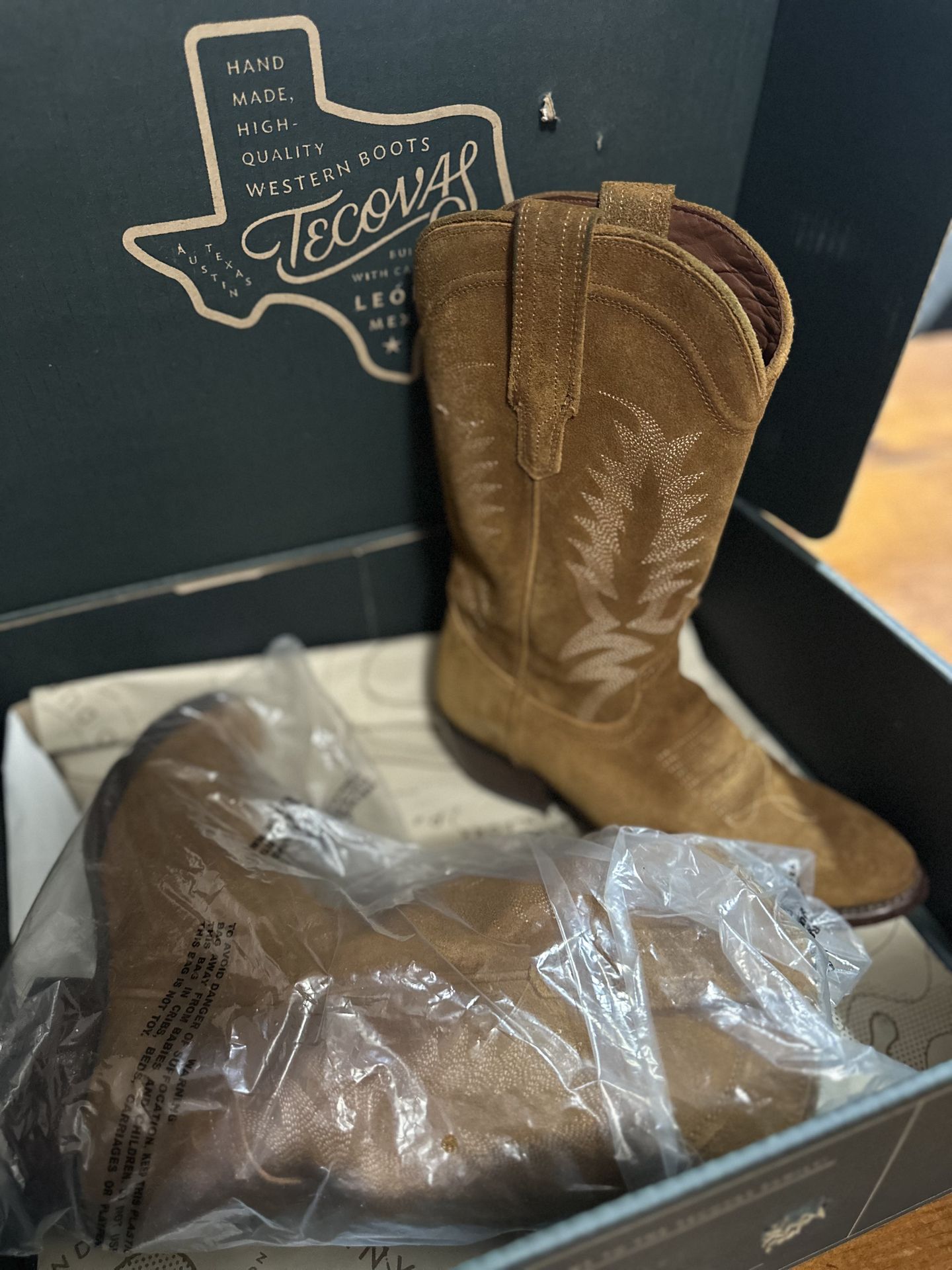 The Annie Tecova Suede Boots