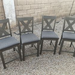 4 High Top Chairs