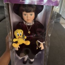 Vintage Porcelain Doll