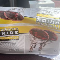 Red heat bulb