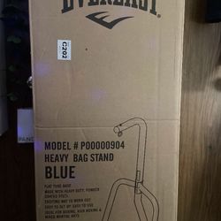 Punching Bag Stand In Color Blue