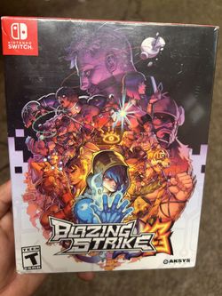 Blazing Strike Nintendo Switch Collectors Edition