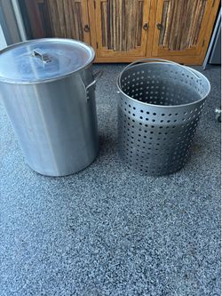80 qt stainless steal fryer pot