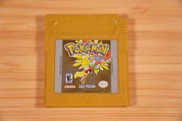 Authentic Pokemon Gold Version GBC Game