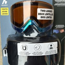 BLUESKY Snow Goggle with Magnetic Lens