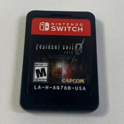 NEW NINTENDO SWITCH RESIDENT EVIL ZERO 0 O