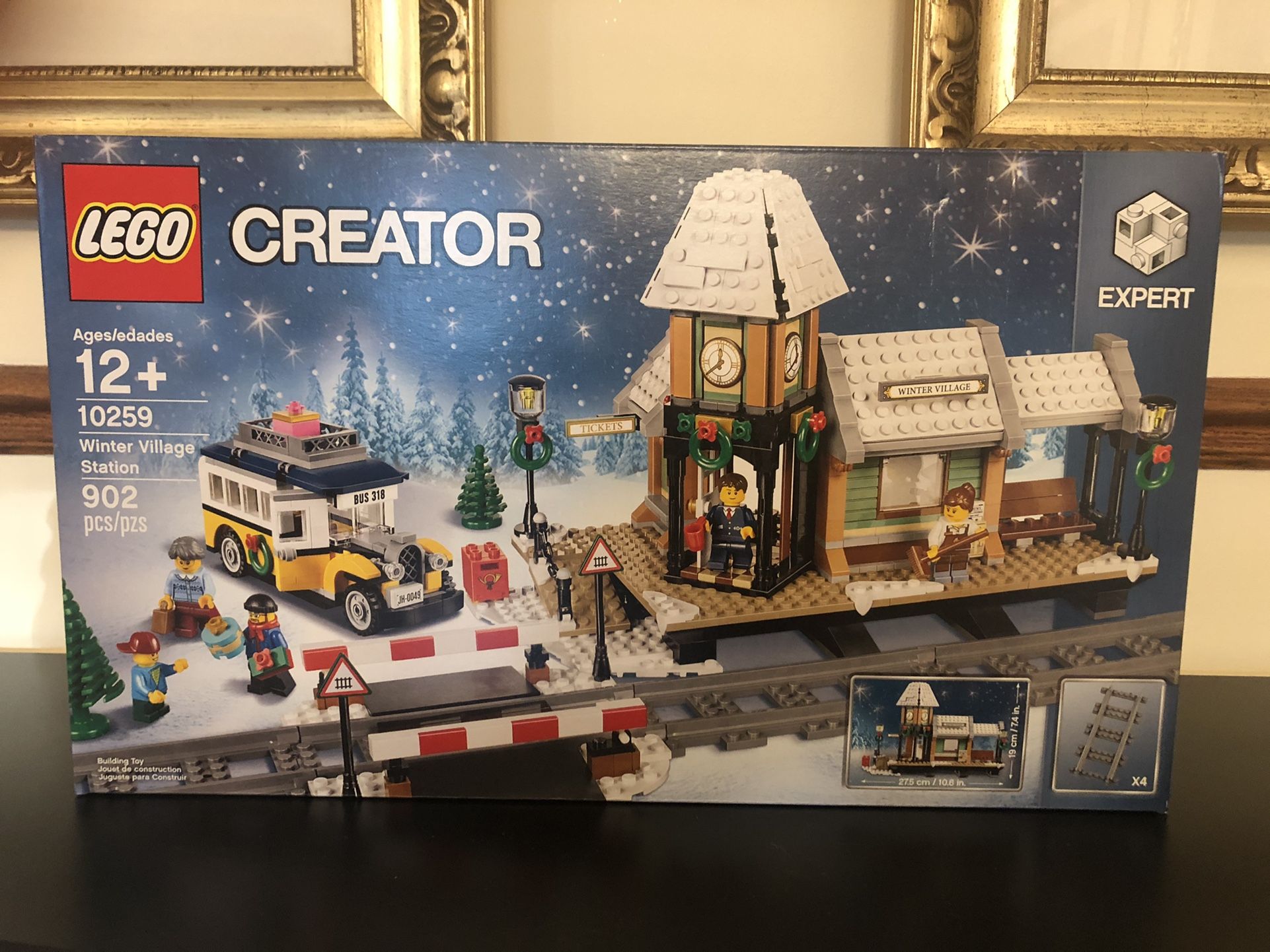 New Lego Winter Village Train Station  