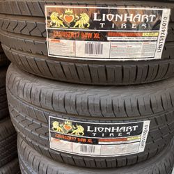 LIONHART 225/45R17 TIRES