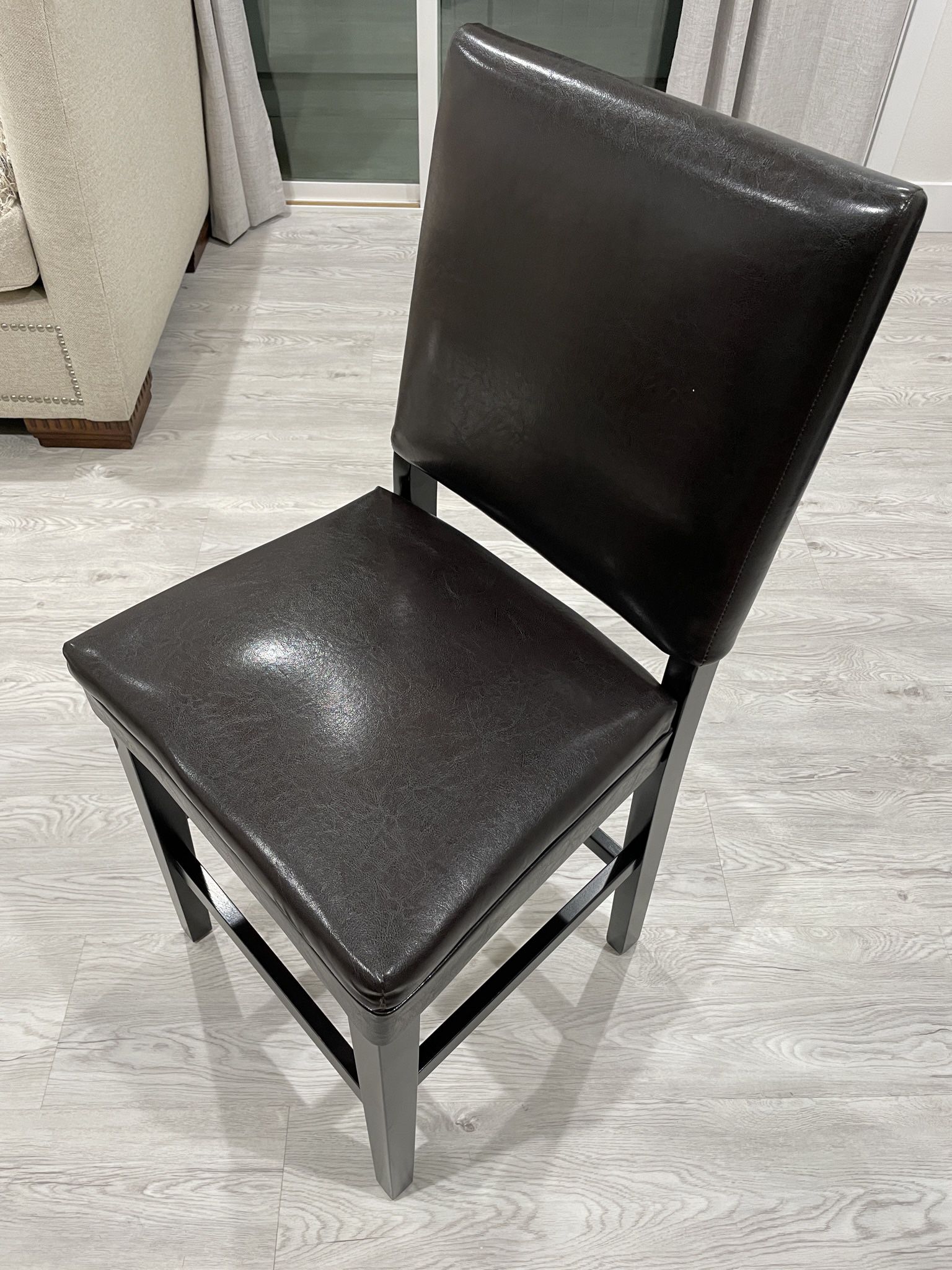 Bar Stool (Faux Leather)