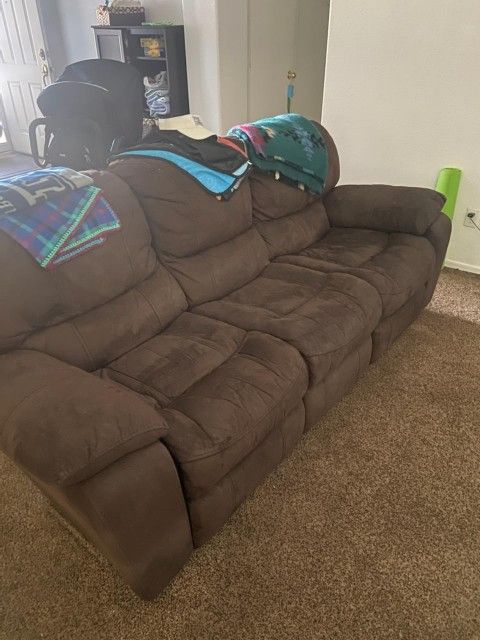 Brown Couches 