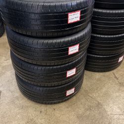 4-used Tires 215/55/R17 Kumho For 170.00 Installed.