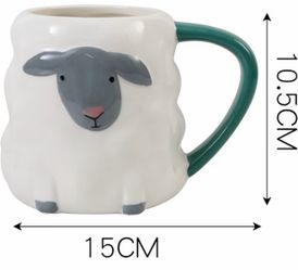 Ceramic  Sheep Tea/Coffee Mug Gift