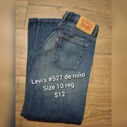 Levi's De Niño #527 $12  Size10