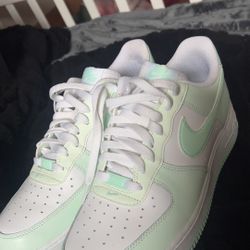Mint Foam Air Force 1s 