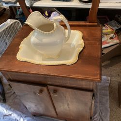 Antique Wood Washtub