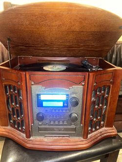 Wooden music center
