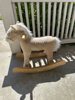 Pottery barn rocking horse