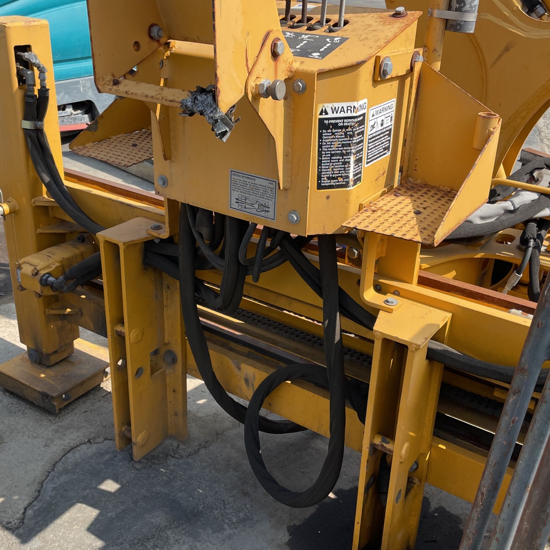 Bradco backhoe attachment with gp bucket for Sale in Fontana, CA OfferUp