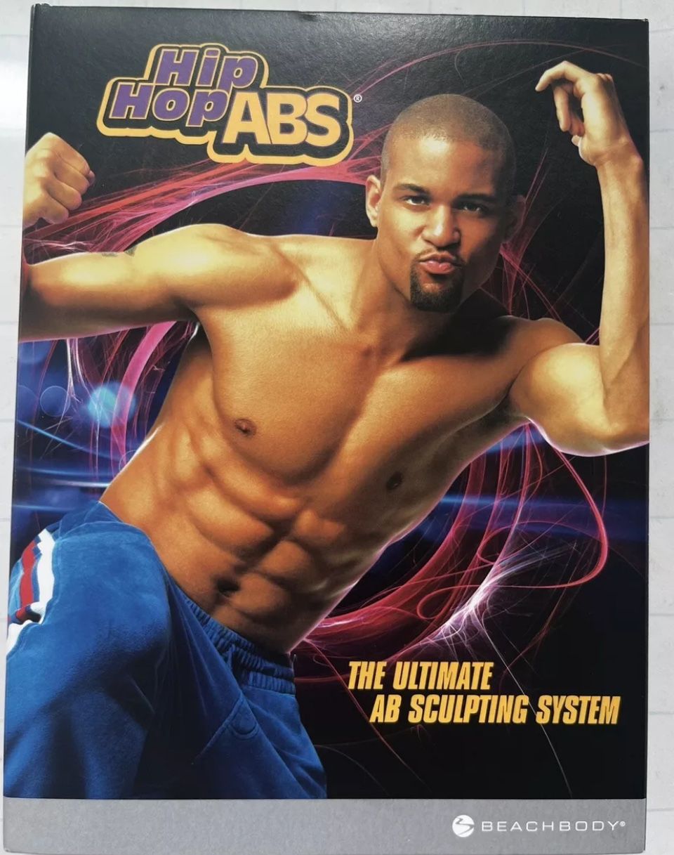 Hip Hop Abs Shaun T 3 DVD Set W/ Guides Beach Body Exercise Workout